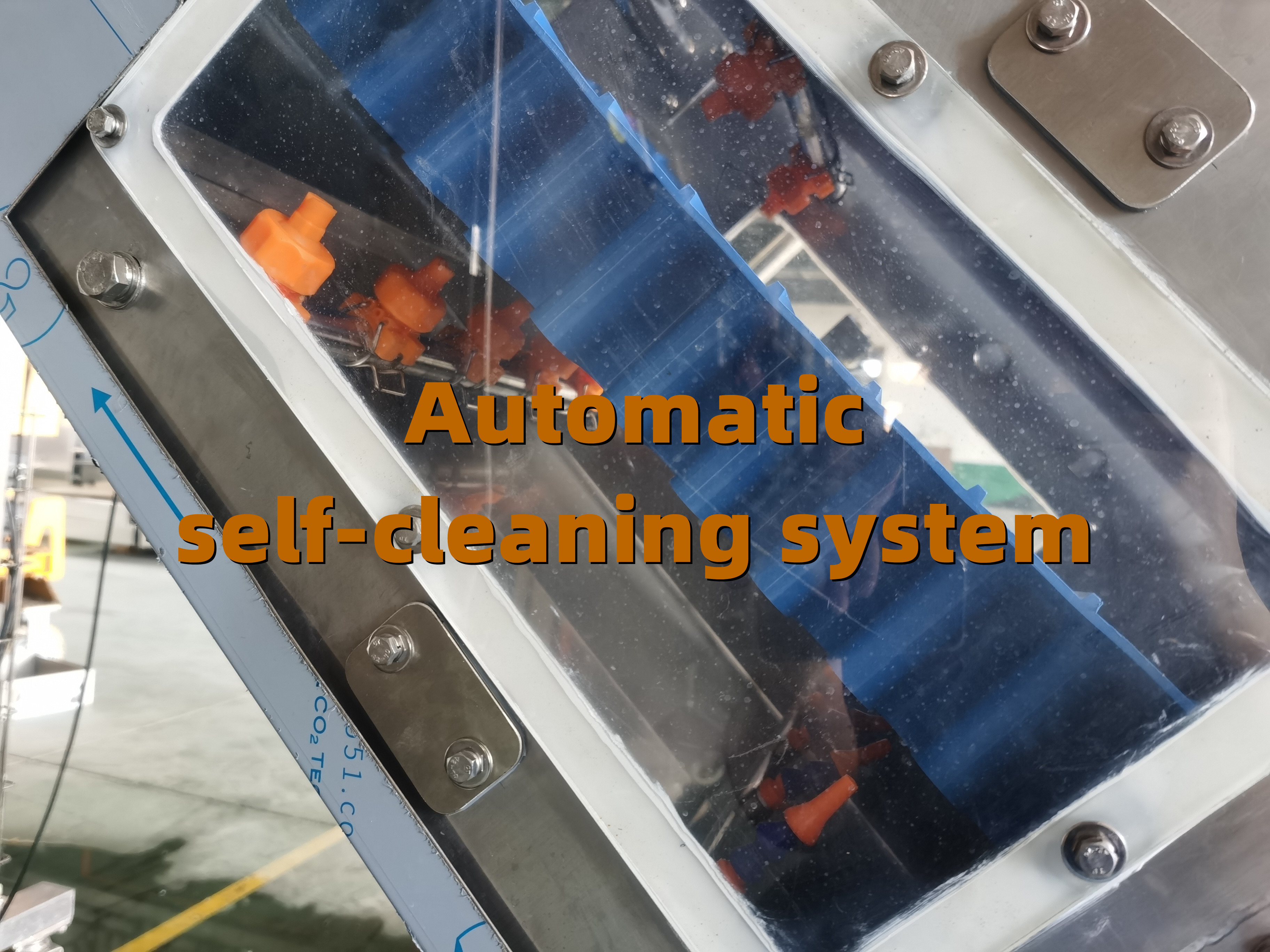 New Design Self Cleaning PU Belt Conveyor Auto Washing System