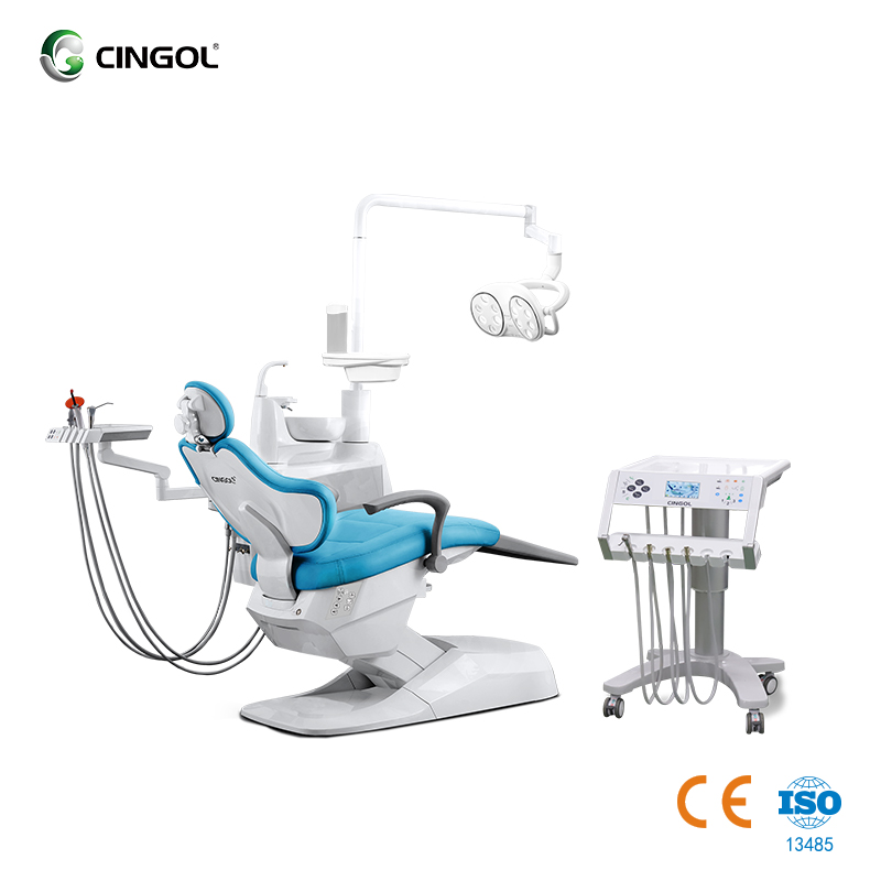 High-end X5 Disinfection Cart Type Dental Unit From Cingol Medical