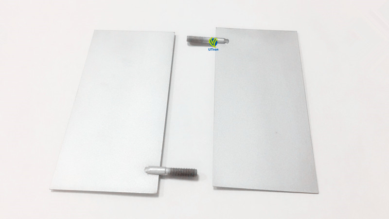 Platinum Coated Titanium Plates 15x9 mm for Water Ionizer