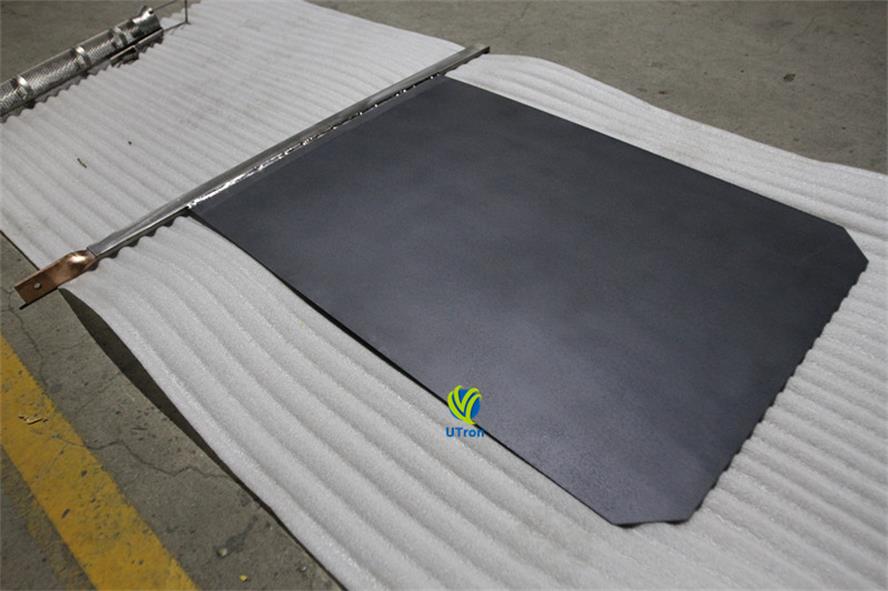 Coated Titanium Anode Plate for Recover Copper from Copper Sulfate by Electrowinning Process