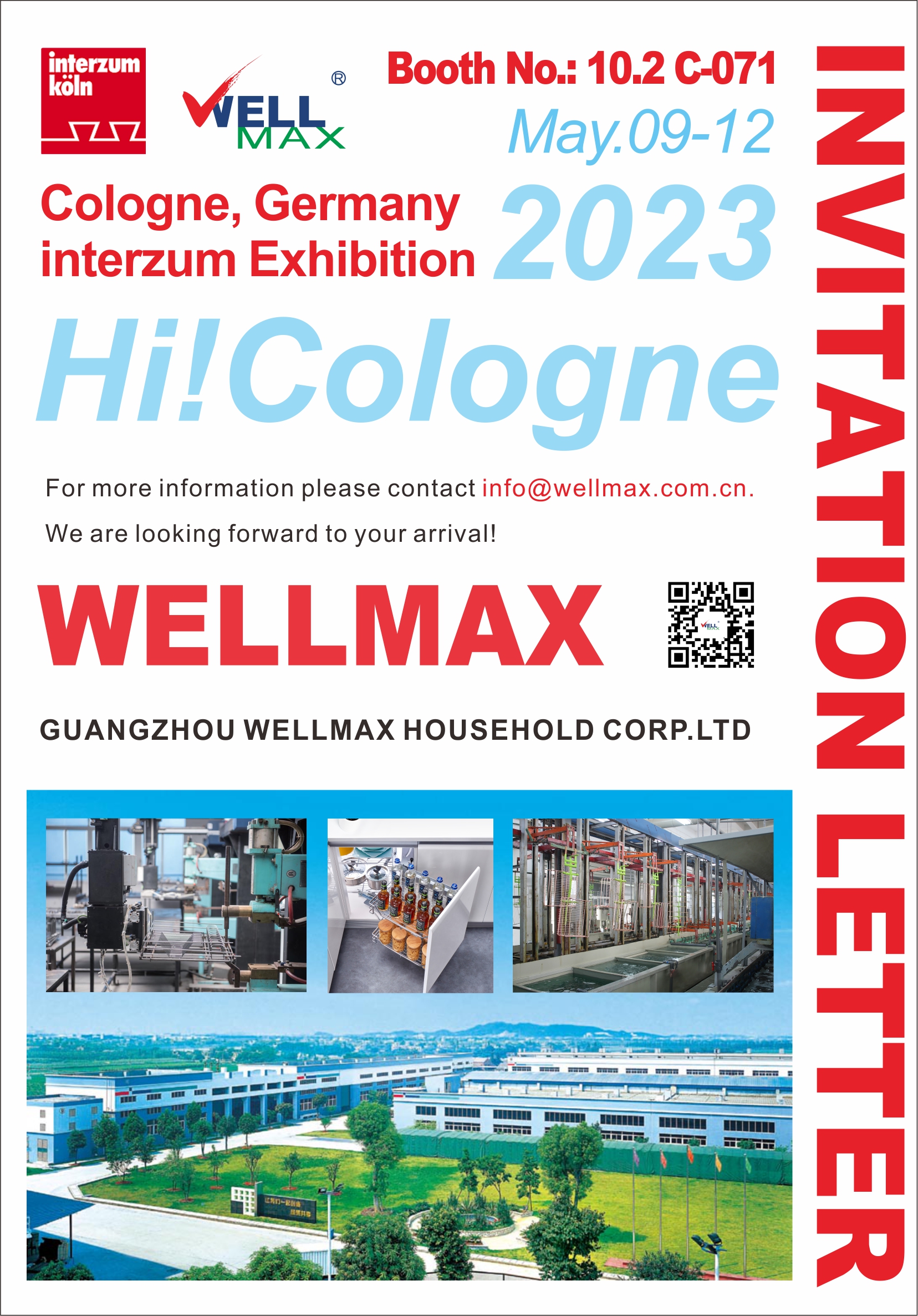 Cologne, Germany interzum 2023 , INVITATION LETTER