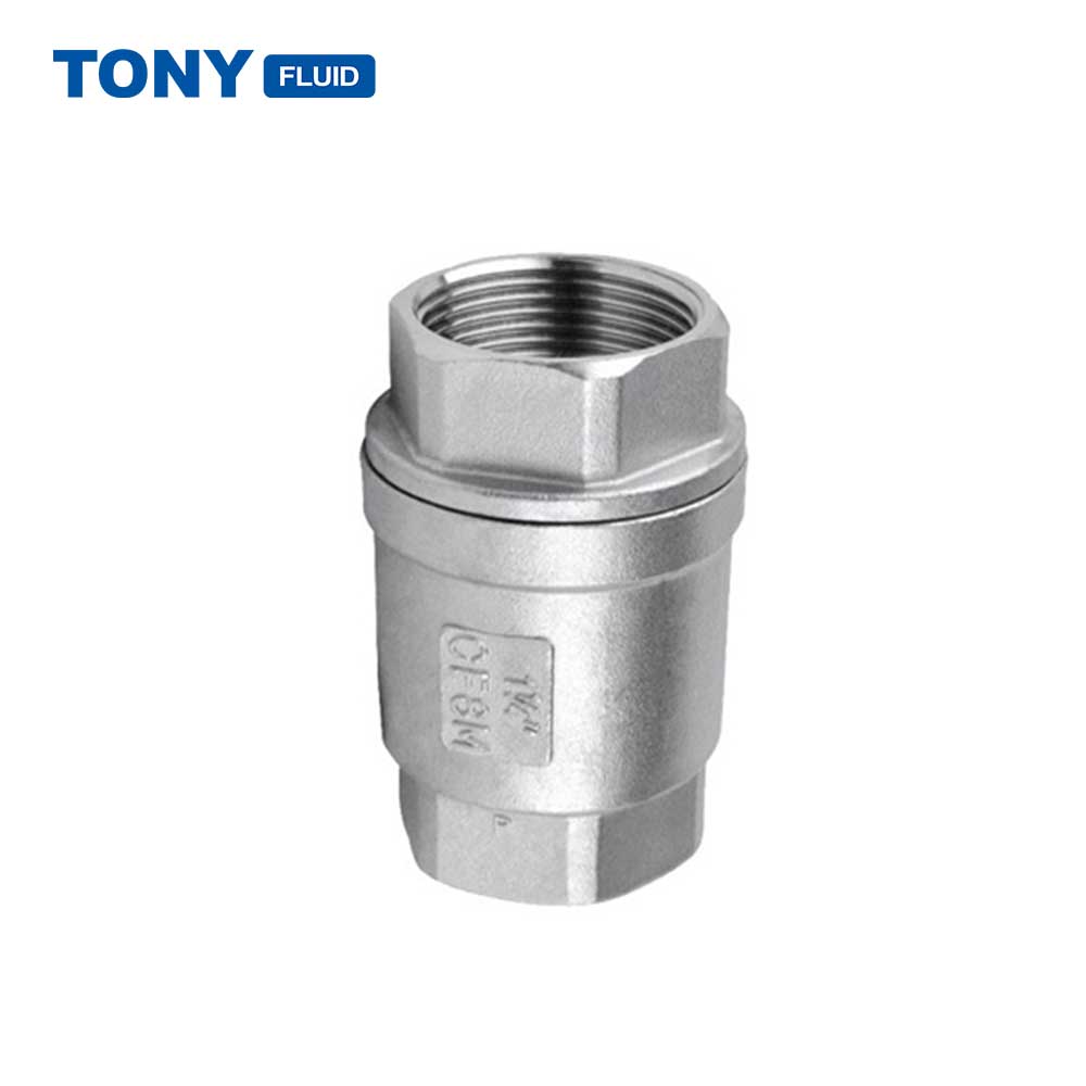 1/4" TO 4" STAINLESS STEEL 316 SPRING CHECK VALVE - BSPP THREAD NON-RETURN 