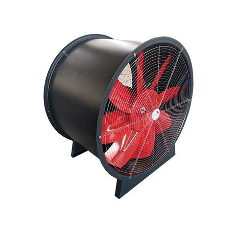 Steel axial flow fan