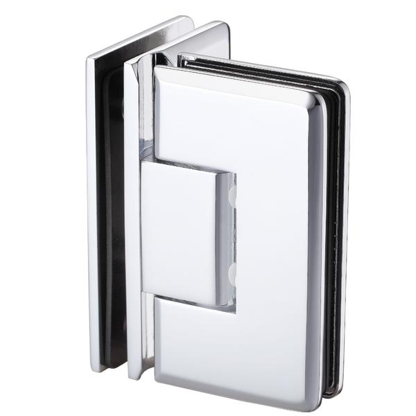  Heavy Duty Glass to Glass 90 degree Shower Hinges L-5115