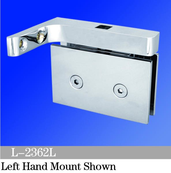 Pivot Shower  Hinges Left Hand Mount Shown Offset Bracket Wall Mount Bathroom Hinge L-2362L
