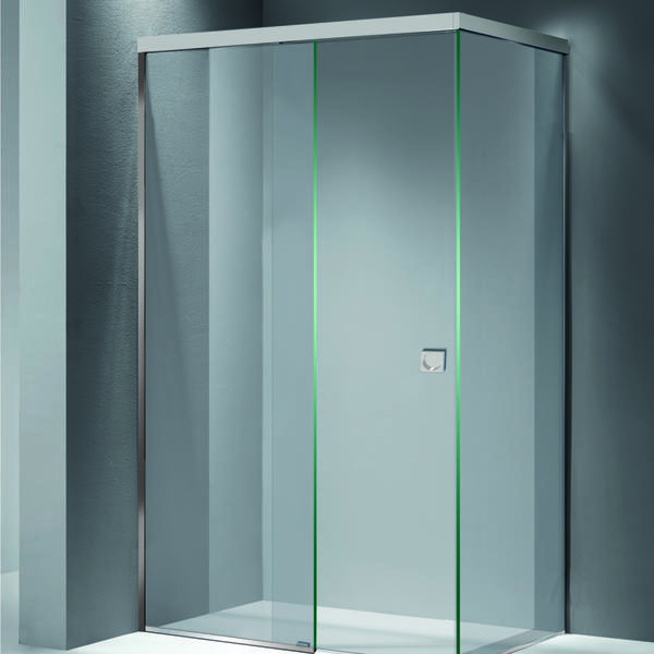 Aluminium Sliding Door Shower Hardware Bathroom Kit  Fittings S001S 90 Degree