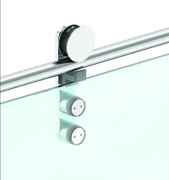 Stainless Steel Sliding Door Shower Hardware Bathroom Enclosure System S015