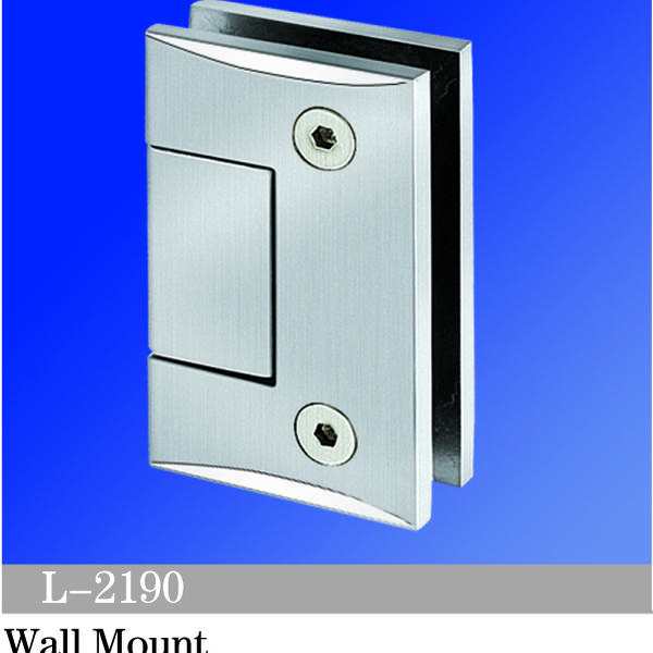 Standard Duty Shower Hinges Wall Mount Glass Hardware Door Hinge L-2190