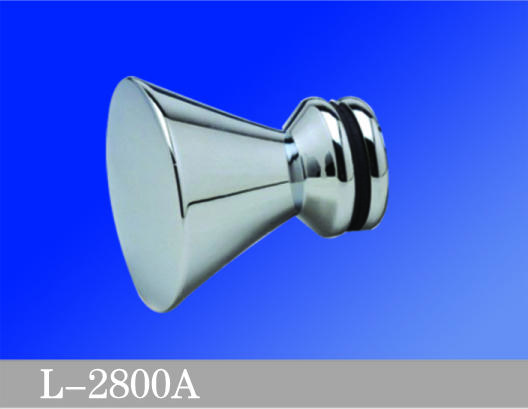 Shower Door Knobs High Quality Brass Aluminium Glass Shower Door Knob L-2800A