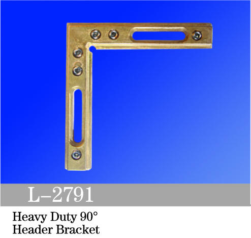 Shower Door Header Kits Accessories Heavy Duty Wall Mount Bracket 90 Degree L-2791