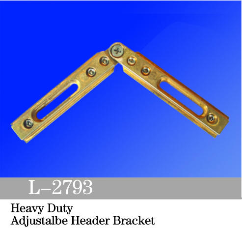Shower Door Header Kits Accessories Heavy Duty Adjustable Bracket L-2793