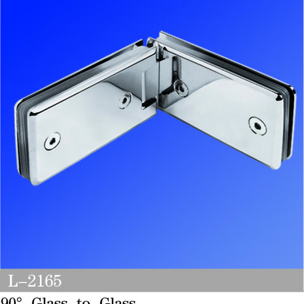 Standard Duty Shower Hinges 90° Glass-to-Glass L-2165
