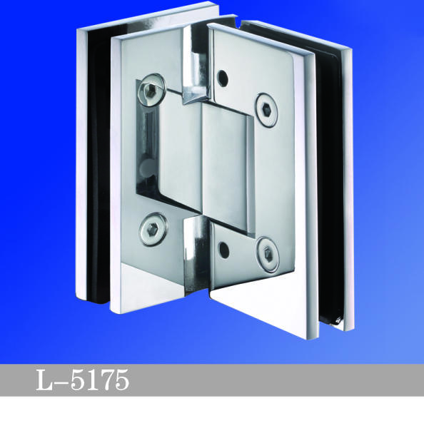 Adjustable Heavy Duty Shower Hinges Wall Mount For Glass Shower Door 90 Degree L-5175