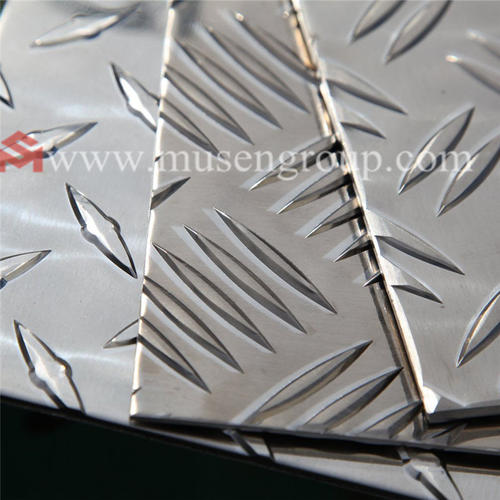 Mirror Bright Aluminum Chequered Plate Coil