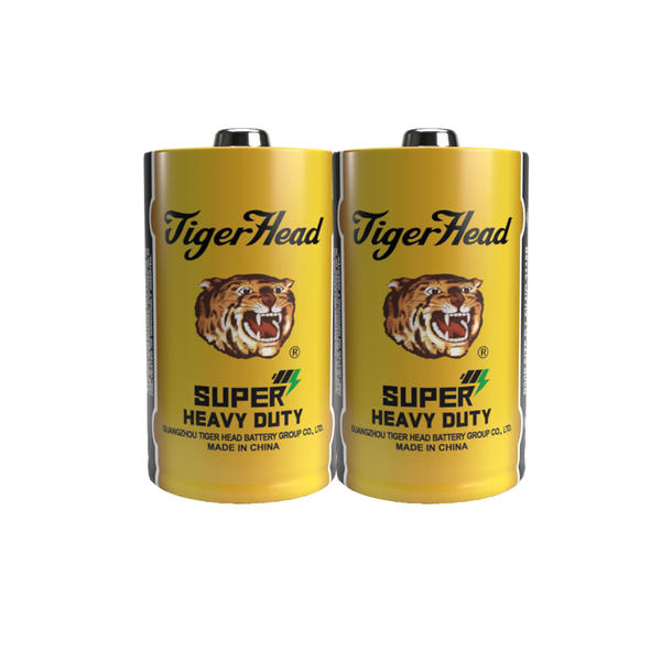 Tiger Head Batterie Carbone Zinc Super Heavy Duty Batterie R20p