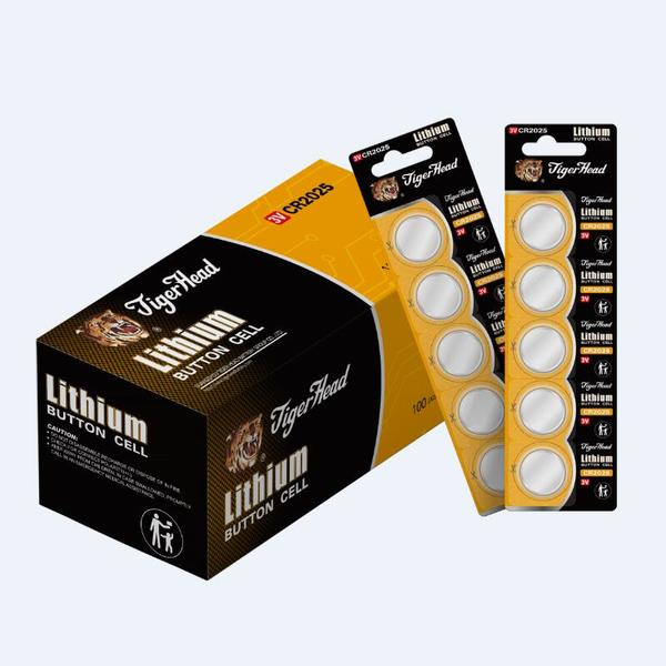 tiger head 3V Lithium Button Cell Battery Cr2016/Cr2032/Cr2025