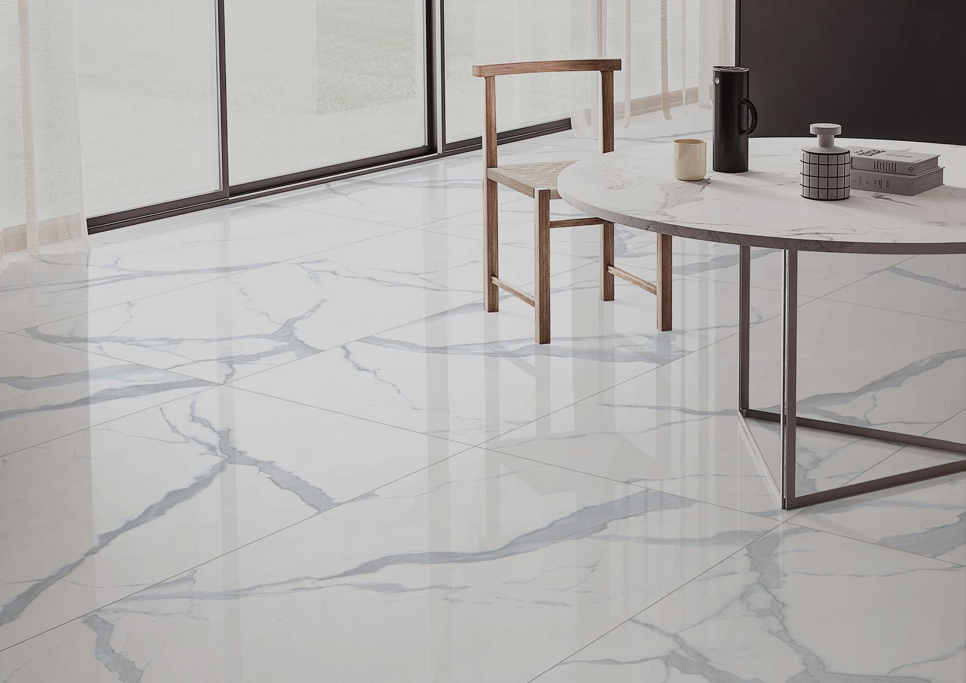 Thin porcelain tile is the big trend