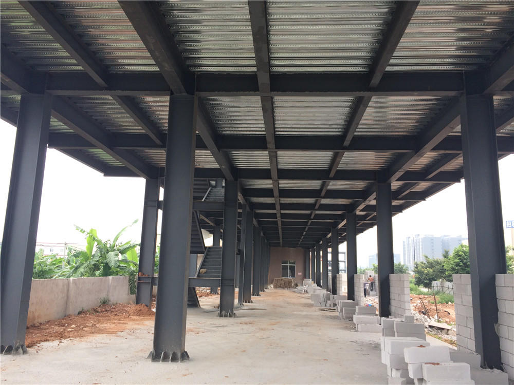 2 Story Concrete Block steel structure buildingsFor The Office suppliers