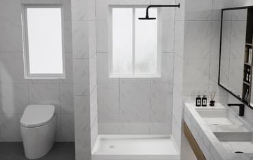 Have you done the construction details and waterproofing of the Shower Receptortray?