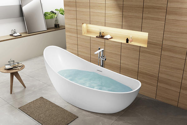Free Standing Acrylic Bathtub Simple Bath SP1836