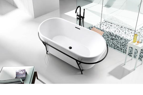 Free Standing Acrylic Bathtub Simple Bath SP1891