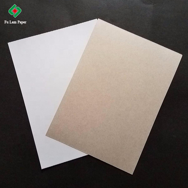 Different size duplex paper gray back board 250gsm .300gsm .350 gsm .400gsm