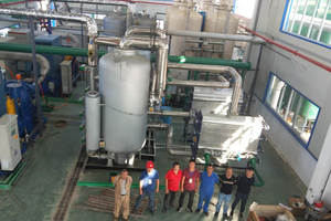 93% purity, 300m3/h (2 sets) capacity oxygen generator for Metallurgy industry.