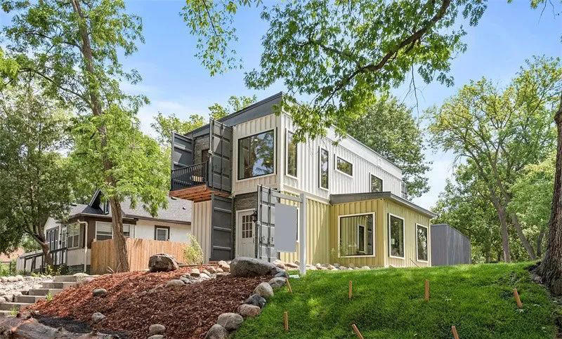 an affordable container houses might be the best solution for building new house