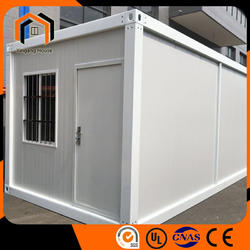 High quality 20ft fast assembly prefab steel structure container house living dormitory container house