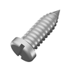 Slotted self-tapping screws