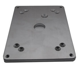 Customized perforated aluminum plate | custom aluminum machining