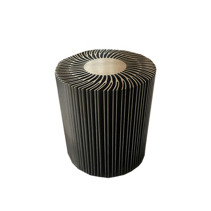 custom aluminium heatsink | Sunflower radiator AL 6063-T5