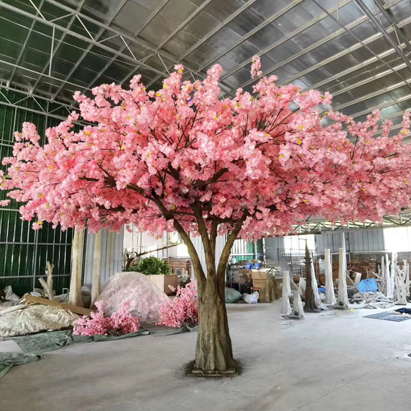 Customizable Artificial Cherry Blossom Tree Super Realistic Artificial Tree
