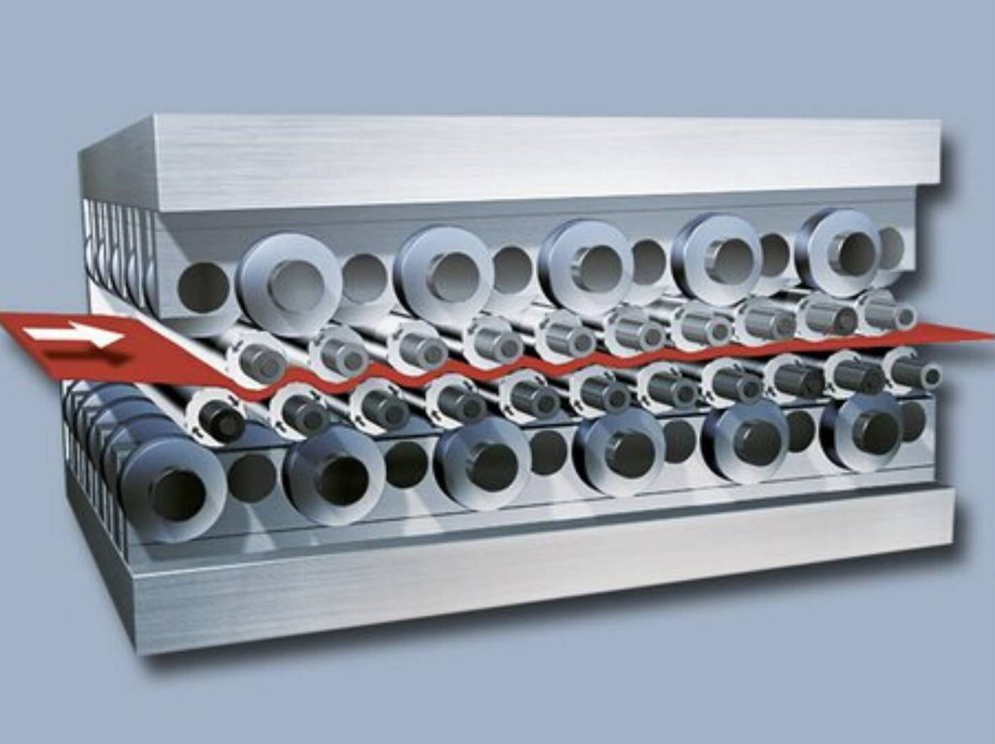 15mm Aluminum plate leveling machine