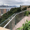Good quality 10.76mm super clear monolithic tempered laminated glass balcony railing glass