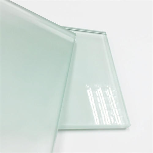 High quality privacy protective 12mm super clear tempered frosted glass