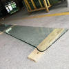 10mm+10mm transparent toughened laminated bent glass for canopy