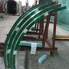 Customization building bend safety tempered 554 11.52mm 5mm+1.52pvb+5mm curved laminated glass
