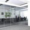 Meeting room office usage 10mm clear curved tempered partition glass
