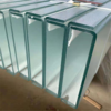 6mm 7mm Translucent Partitions Interior U Profile Glass Walls Manufacturer