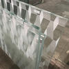 10mm clear toughened silk screen printing ceramic glass for partition