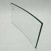 Factory price 15mm clear transparent toughened curved glass for partition