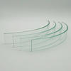 Best seller 4mm 5mm 6mm small radius low iron transparent tempered curved glass