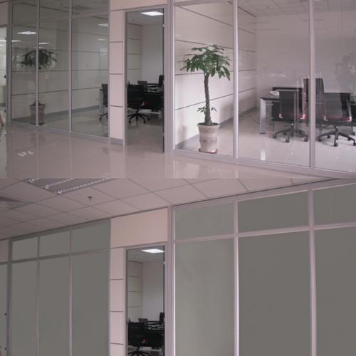Hot sale 4+4mm 5+5mm 6+6mm 8+8mm tempered smart privacy glass decorative partition for reception room