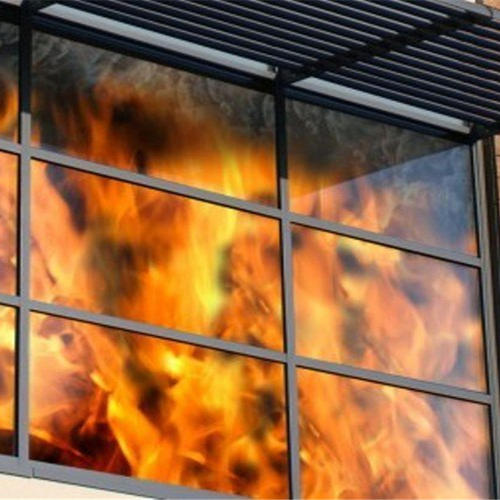 Factory price clear 90mins fireproof glass for windows