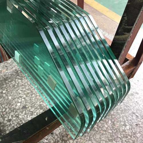 Customized 8mm 10mm 12mm clear toughened safety tempered glass for shower room w factory price