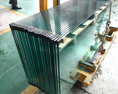 Reliable safety 8mm 10mm 12mm low iron strengthened tempered glass for partition