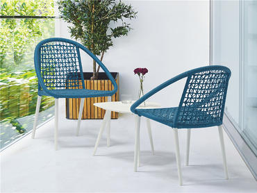 outdoor rope weave chair | Arm Chair CY-02-3