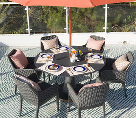 Customized Ceramic Outdoor Tables | Dining Table CT-36