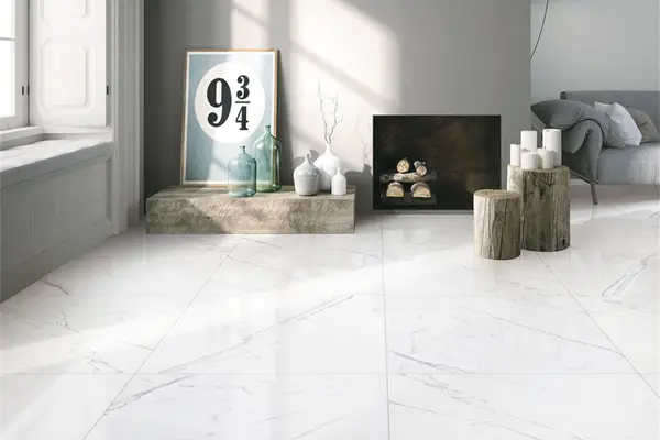 Cream Marble Floor Tiles